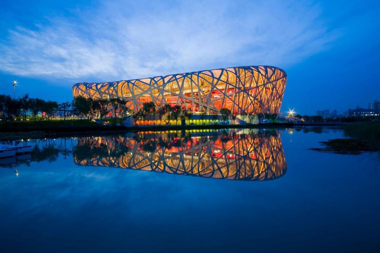 Base-Beijing Wangfujing Serviced Apartment- In Hutong &Bike Rental &Close To Forbidden City, Tian'Anmen Square &Subway Nearby &Free Coffee &Washing Machine,Kitchen &Restaurant Discount &English Speaking &High Speed Free Wifi Exterior foto The National Stadium, Beijing